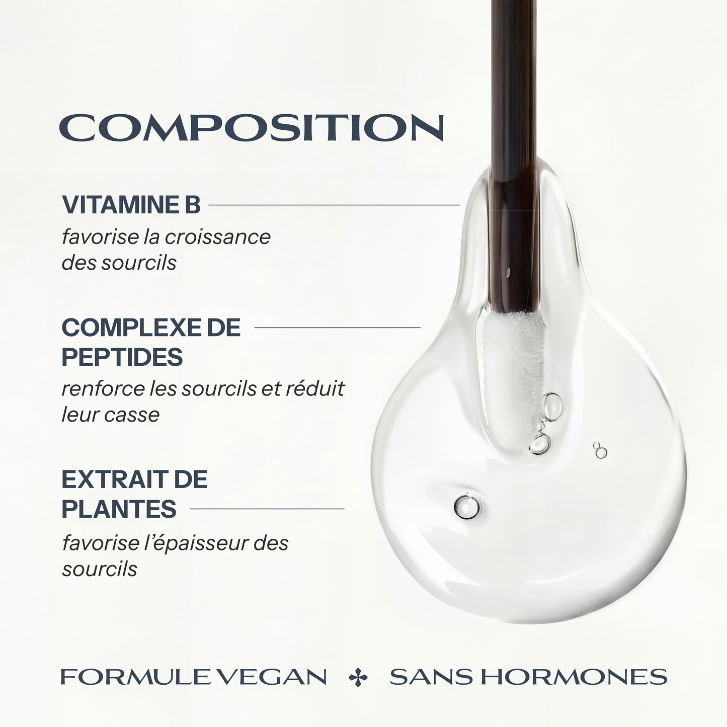 SwissBrow - Sérum croissance sourcils